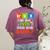 Bruh Did You Even Show Your Work For Science Teachers For Men Women Women's Comfort Colors T-Shirt Back Print Berry