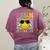 Bruh It's Fri-Yay Friday Weekend Smile Face Teacher Student Women's Comfort Colors T-Shirt Back Print Berry