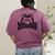 Bulldogs Teacher Student School Sports Fan Team Spirit Women's Comfort Colors T-Shirt Back Print Berry