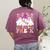 You Can't Scare Me I Teach Pre-k Halloween Teacher Women's Comfort Colors T-Shirt Back Print Berry