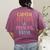 Capital Letters And Periods Bruh Bruh Teacher Women Women's Comfort Colors T-Shirt Back Print Berry