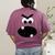Carrot Teacher Matching Halloween Costume Women's Comfort Colors T-Shirt Back Print Berry