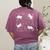 Cats And Math Lover Cat Lover Science Teacher Student Women's Comfort Colors T-Shirt Back Print Berry