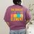 Chemistry Teacher Element Science Student Chemist Women's Comfort Colors T-Shirt Back Print Berry