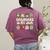 Childcare Is My Jam Child Care Teacher School Psychologist Women's Comfort Colors T-Shirt Back Print Berry Childcare Is My Jam Child Care Teacher School Psychologist Women's Comfort Colors T-Shirt Back Print Berry