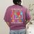 Childcare Teacher Negotiate With Toddlers Daycare Provider Men Women Girls Kids Women's Comfort Colors T-Shirt Back Print Berry
