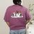 Christmas Boston Terrier Santa Dog Lover Women's Comfort Colors T-Shirt Back Print Berry