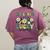 My Class Is Full Of Lucky Charms St Patricks Day Teacher Women's Comfort Colors T-Shirt Back Print Berry