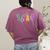 Colorful Steam Letters For Steam Program Teacher And Student Women's Comfort Colors T-Shirt Back Print Berry