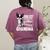 Coolest Boston Terrier Grandma Dog Women's Comfort Colors T-Shirt Back Print Berry