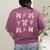 Coquette Bow Ballet Dance Teacher Coquette Women Dancing Women's Comfort Colors T-Shirt Back Print Berry