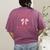 Coquette Bow Paraprofessional School Para Squad Teacher Aide Women's Comfort Colors T-Shirt Back Print Berry