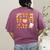 Coquette Bow Teacher Thanksgiving Fall Autumn Girls Women Women's Comfort Colors T-Shirt Back Print Berry Coquette Bow Teacher Thanksgiving Fall Autumn Girls Women Women's Comfort Colors T-Shirt Back Print Berry
