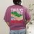 Couldn't Take The Pressure Geology Earth Science Teacher Women's Comfort Colors T-Shirt Back Print Berry