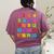 Counting 1-10 Learn To Count Number School Kids Teacher Women's Comfort Colors T-Shirt Back Print Berry Counting 1-10 Learn To Count Number School Kids Teacher Women's Comfort Colors T-Shirt Back Print Berry