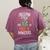 Creepin It Real Pre-K Monsters Halloween Preschool Teacher Women's Comfort Colors T-Shirt Back Print Berry