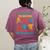 CTE Teacher CTE Crew When Will I Use This In Real Life Women's Comfort Colors T-Shirt Back Print Berry