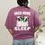 Cute Boston Terrier Need More Sleep Pajamas Nightgown Women's Comfort Colors T-Shirt Back Print Berry