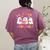 Cute Ghost Read More Books Lover Teacher Halloween Costume Women's Comfort Colors T-Shirt Back Print Berry