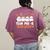 Cute Ghosts Pre-K Boo Crew Teachers Halloween Party Team For Men Women Kids Women's Comfort Colors T-Shirt Back Print Berry