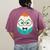Cute Good Egg Teacher Halloween Costume Food Group Women's Comfort Colors T-Shirt Back Print Berry