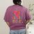 Cute Maestra Teacher Women's Comfort Colors T-Shirt Back Print Berry