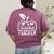 Cute Substitute Teacher Appreciation Men Women Women's Comfort Colors T-Shirt Back Print Berry