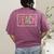 Cute Teacher Life Teach Them To Be Kind School Mom Teachers Women's Comfort Colors T-Shirt Back Print Berry Cute Teacher Life Teach Them To Be Kind School Mom Teachers Women's Comfort Colors T-Shirt Back Print Berry