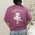 Dancolotl Ballerina Axolotl Ballet Dance Teacher Women's Comfort Colors T-Shirt Back Print Berry
