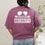 Daycare Provider Toddler Security Childcare Worker Teacher For Men Women Kids Women's Comfort Colors T-Shirt Back Print Berry