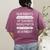 Dear Parents Your Expectations Of Teachers Should Match Men Women Women's Comfort Colors T-Shirt Back Print Berry