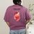 Digestive System Anatomy Anatomical Biology Teacher Men Women Women's Comfort Colors T-Shirt Back Print Berry