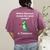Dinosaur Thesaurus Grammar Joke Teacher Women's Comfort Colors T-Shirt Back Print Berry
