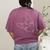 Dog American Hairless Terrier Women's Comfort Colors T-Shirt Back Print Berry