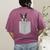 Dog In Your Pocket Boston Terrier For Men Women Girls Kids Women's Comfort Colors T-Shirt Back Print Berry