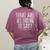 What Are We Doing Today PE Teacher Life Funny Men Women Kids Women's Comfort Colors T-Shirt Back Print Berry