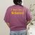I Don't Give a Schnitzel T-Shirt Women's Comfort Colors T-Shirt Back Print Berry