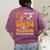 Don't Need Costume I'm A High School Math Teacher Halloween Women's Comfort Colors T-Shirt Back Print Berry