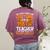 I Don't Need A Costume I'm Math Teacher Costume Halloween Women's Comfort Colors T-Shirt Back Print Berry