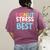 Donut Stress Just Do Your Best Teachers Testing Day For Men Women Girls Kids Women's Comfort Colors T-Shirt Back Print Berry Donut Stress Just Do Your Best Teachers Testing Day For Men Women Girls Kids Women's Comfort Colors T-Shirt Back Print Berry