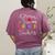 Dream Team Fourth Grade Teachers Back To School 4th Grade Women's Comfort Colors T-Shirt Back Print Berry