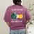 Earth Rotation Earth Day Science Teacher Kids Women Women's Comfort Colors T-Shirt Back Print Berry