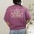 Easily Distracted By Rocks Geology Teacher Women's Comfort Colors T-Shirt Back Print Berry