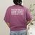 English Teacher About Grammar And Christmas Women's Comfort Colors T-Shirt Back Print Berry