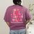 In My Esl Teacher Era Back To School ESL Teacher Groovy Women's Comfort Colors T-Shirt Back Print Berry