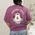 Espooky Vibes Maestra Halloween Spanish Mexican Teacher Women's Comfort Colors T-Shirt Back Print Berry