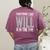 Everything I Say WILL Be On The Exam Teacher For Men Women Women's Comfort Colors T-Shirt Back Print Berry