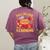 Fall In Love With Learning Pumpkin Thanksgiving Teacher Fall Women's Comfort Colors T-Shirt Back Print Berry