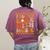 Fall In Love With Music Groovy Thanksgiving Music Teacher Men Women Girls Kids Women's Comfort Colors T-Shirt Back Print Berry