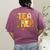 Fall Teacher Pumpkin Coquette Bow Autumn Classroom Women's Comfort Colors T-Shirt Back Print Berry Fall Teacher Pumpkin Coquette Bow Autumn Classroom Women's Comfort Colors T-Shirt Back Print Berry
